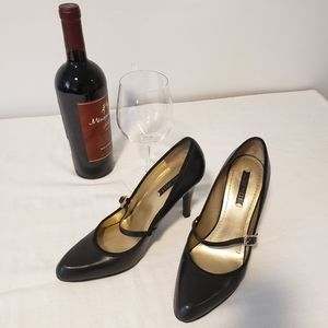Nine West Leather Heels sz 10